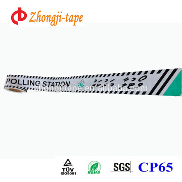 pe polling station marking tape